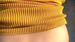 Exhibition Fuck on the Car