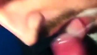 Public WC Blowjob by Amateur Cum Sucker