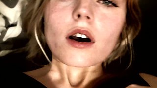 Close up cum hole fingering