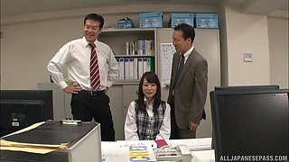 Imai Mayumi is a horny secretary ready to be seduced for a fuck