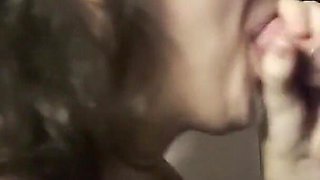Horny College Nympho Sucks to Get a Facial During Her First Time at the Gloryhole!