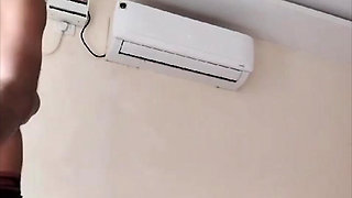 Fucking in Indian style with a Harney wife in hotle room and bed room