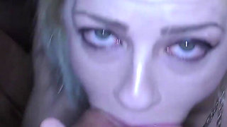 Three Blonde Sluts Hunt Bukkake Cum_1