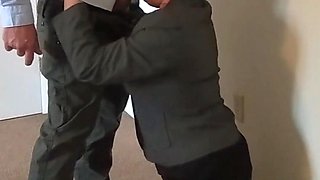 I have been wanting this for a long time"flirting coworkers find a quiet office &fuck cheating wife