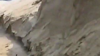 Voyeur - Hot MILF Naked on the Beach and Swimming in the Sea