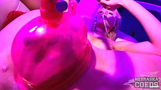 Hot Skinny Blonde Mia18 Panty Stuffing Vacuum Suction On Her Pussy And Anal Finger