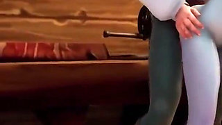 Elf Fucks Night Elf with a Blindfold in the Kitchen - Warcraft Porn Parody