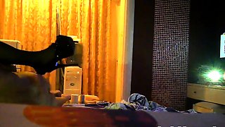 Asian GF in Stockings - Foot Fetish Fantasy