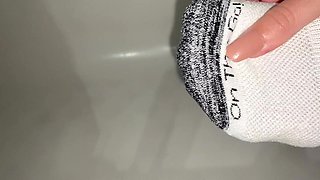 Foot Oil Massage in Ankle Socks