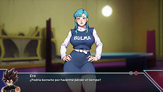 Divine Adventure - Filling Bulma's Fat Ass with Milk After Losing the Bet