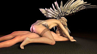 Anal Sex with a Geeky Angel Girl