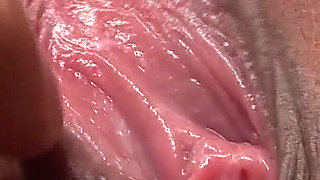 More guys fist a Japanese girl with hairy pussy and stick various toys inside her