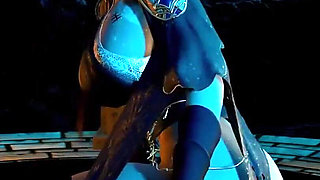 Cao Ying Curves in Motion: Animated Dreamgirl - 3D Animation