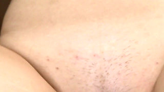 MILF Stepmom Catches Stepson Jerking off. He Can't Handle Her Tight Pussy, Premature Cumshot on Pussy