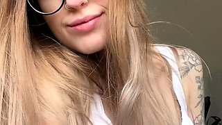 Skinny Blonde Teen Anal amp Vaginal Toys DP