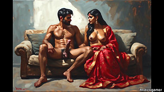 Hot indian roomates exchange girlfriend's in hotel room