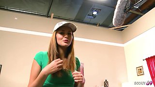 Natural Shy Girl Allie Haze with perfect Ass and small Tits Pick Up and talk to First Time Casting Fuck