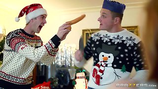 Cumming Home For Christmas! Part One With Tarra White, Danny D - Brazzers