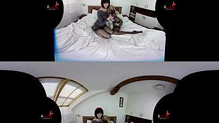 Feel The Heat Vr Virtual Reality - Lesbians Stockings Feet
