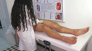Patient unable to control erection in front of nurse