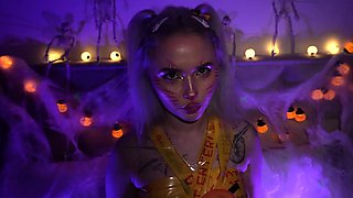 I wanted to jerk off, but a whore fell out of the closet.