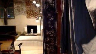 Skinny brunette amateurs dp solo