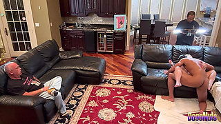 Doggnuts Cam 2 - Cuckold Watches Pounding by BBC Half Wife's Age