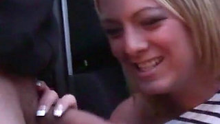 Krystal Pink Fucks and Sucks Dogger in the Woods