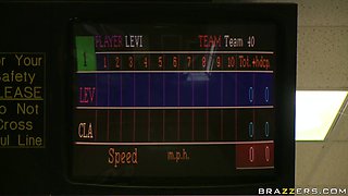 Bowling Bet For Blow Jobs With Levi Cash, Claire Dames - Brazzers