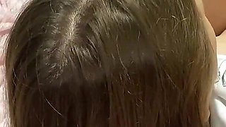 Stepdaughter's Night Visit to Her Stepdad's Bed Ended with Sex and Cum in Her New Panties