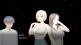 Cartoon fantasy with mom Misskitty2k getting her balls drained