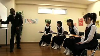 Japanese Salor Uniform School Girl love her dildo