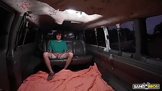 Bangbros - small brunette bunny fae jumps in the nail bus and gets cummed all over her Pretty Face