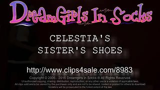 Dreamgirls in Socks - Celestias Sisters Shoes