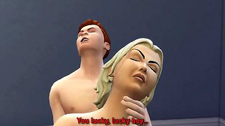 Hopped Up Family pt. 2 - Sims Lesbian Family Fuckfest