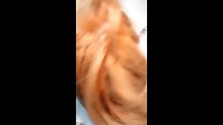 Hot Threesome with Evilyn Jezebel - Public Blowjob & Lesbian Action