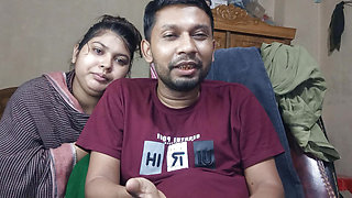 Famous desi bhabhi Jaanvi fucked by her friend in front of her cuckold husband in hotel room