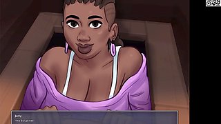 Miss Dewitt's wild fuckfest moments in Summertime Saga