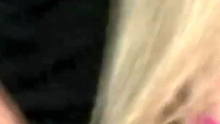 Blonde gym babe having threesome after training