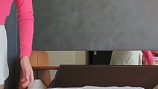 I Fucked the Red-haired Cleaning Lady From the Hotel and Cum in Her Mouth (dialogues in Italian)