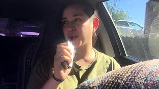 Busty amateur teen outdoor hardcore action with cum