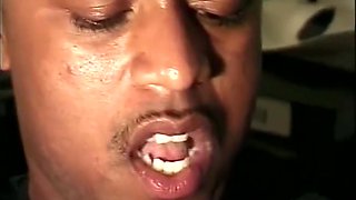 Fantastic Black Slut Enjoys Monster That Cums In Her Mouth