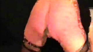 German Nina harshly punished at home