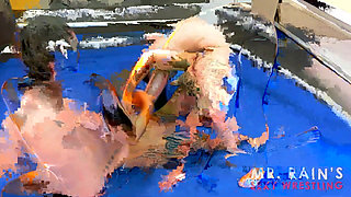 Rain0194 Tag Team Turmoil Alice Maze & Kirsty Stroud Vs Epiphany Jones & Ivy Rain