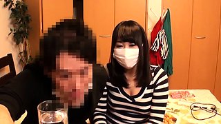 Kinky double japanese blowjob and hardcore fucking session