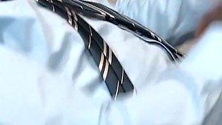 Small tits Anna Darling sprayed in mouth from Luke Hotrod