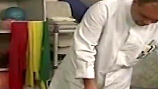 My doctor loves the cock in ass in mouth