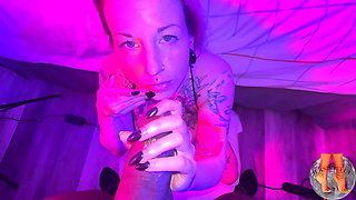 Footjob and Blowjob with Jersey Feetz