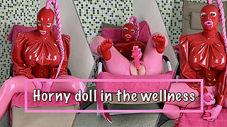 Horny Doll in the Wellness