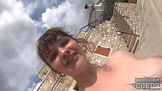 Sofie And Josie On Vacation In Croatia Nude Sunbathing Villa Pool Posh Life